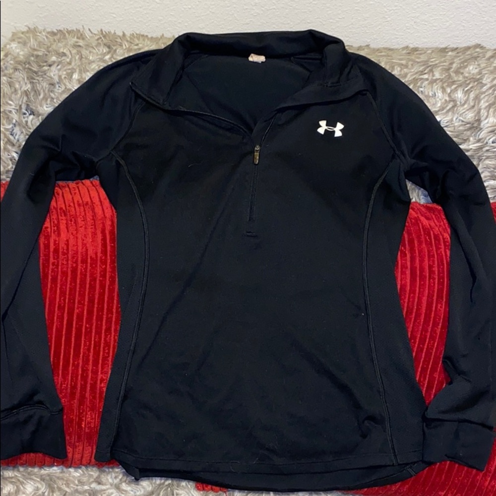 Under Armour Black Half Zip